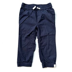 ⭐️ 5 for $25 Burt’s Bees Dark Navy Organic Cotton Toddler Pants Size 2 T